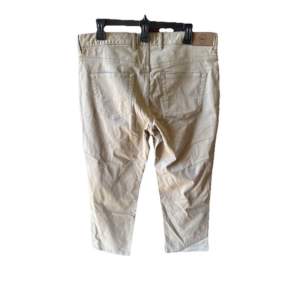 Peter Millar Men's Ultimate Sateen Five-Pocket Pant Khaki Gray Size34/25.5 - Picture 10 of 10